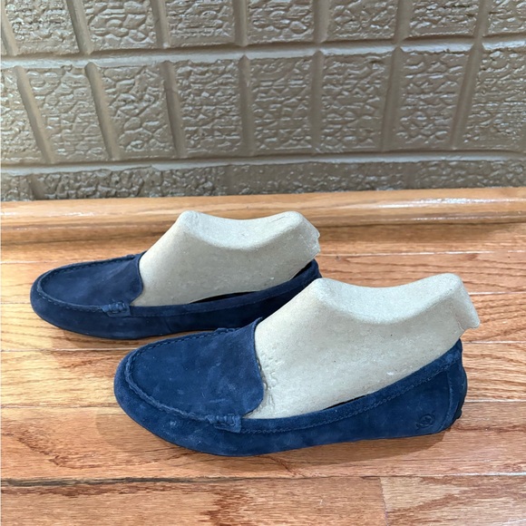 Born Women's Navy Suede Loafers NWOT - Picture 2 of 6